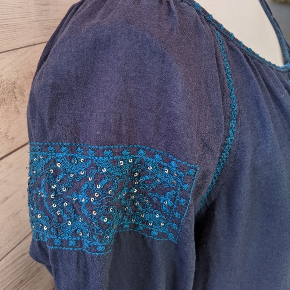 Lucky Brand peasant top in excellent condition, si - Picture 8 of 14